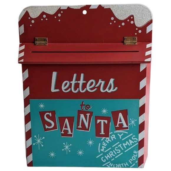 NWT! Ashland "Letters to Santa"🎅 Mailbox Wall Hanging Christmas Decor - Picture 7 of 12